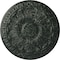 Ekena Millwork Colton Ceiling Medallion (Fits Canopies up to 4 3/4"), 15 3/4"OD x 1 1/2"P, Painted Turtle Crackle CM15CNPTC - alternate 1